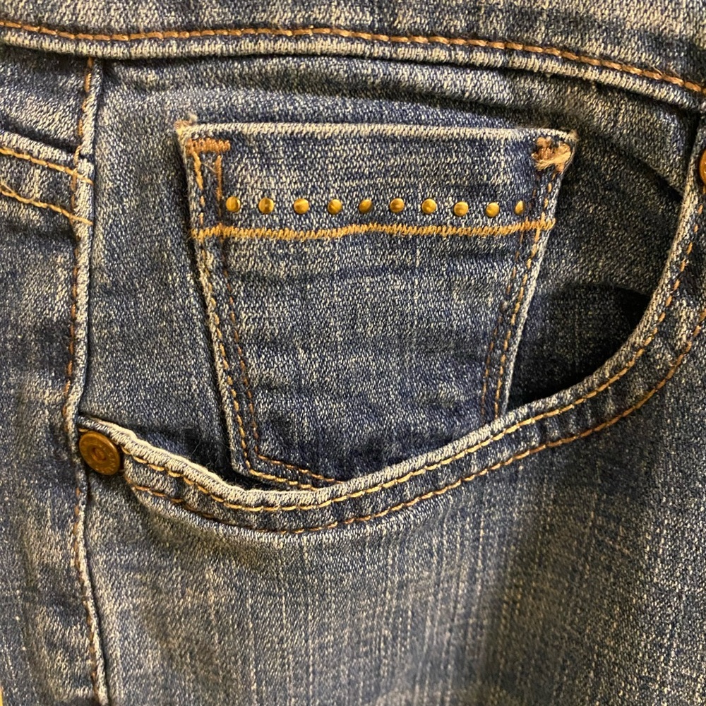 Levis Jeans 14 L Stretch Boot Cut Blue Denim Bootcut 14L - Picture 3 of 9